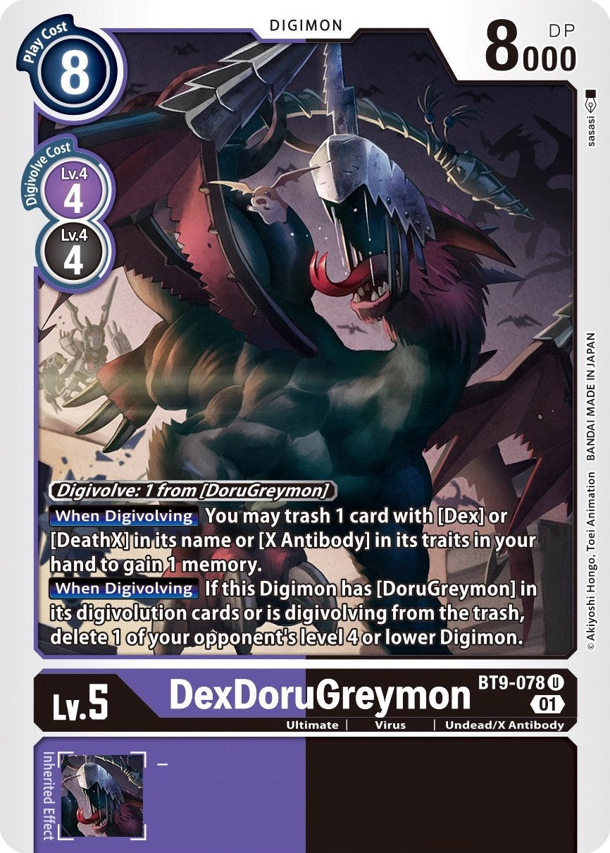 DexDoruGreymon [BT9-078] [X Record] | Total Play