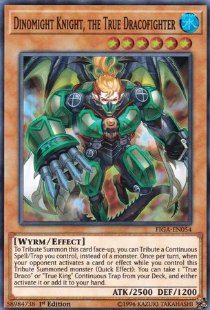 Dinomight Knight, the True Dracofighter [FIGA-EN054] Super Rare | Total Play