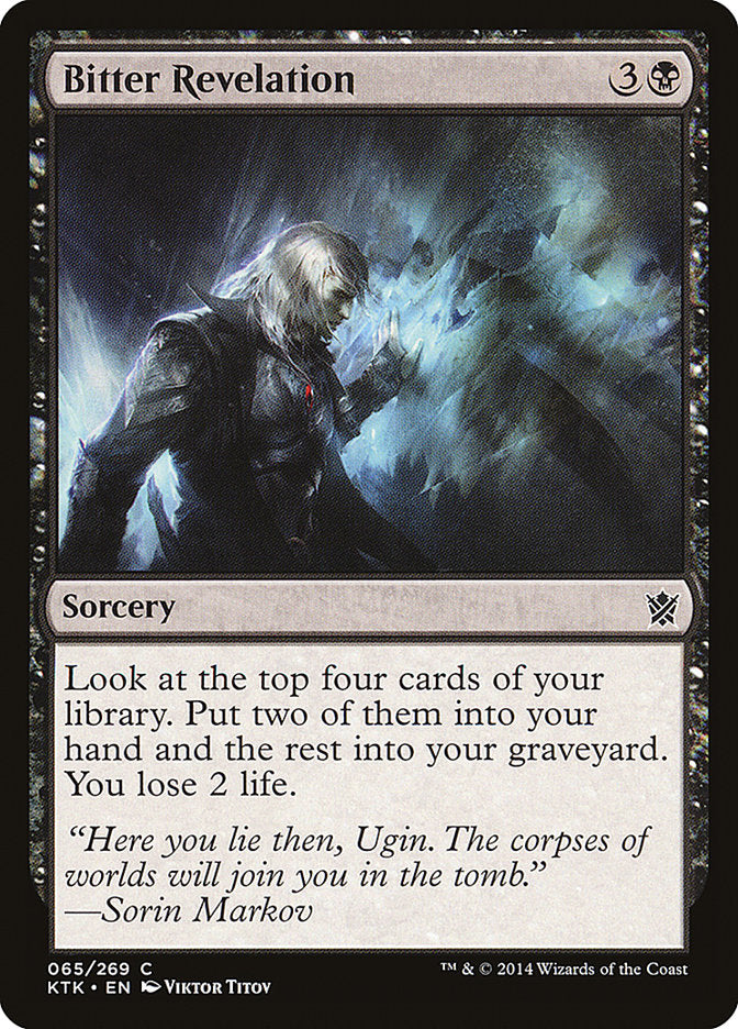 Bitter Revelation [Khans of Tarkir] | Total Play