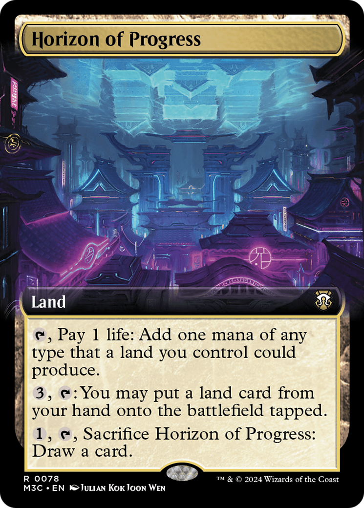 Horizon of Progress (Extended Art) [Modern Horizons 3 Commander] | Total Play