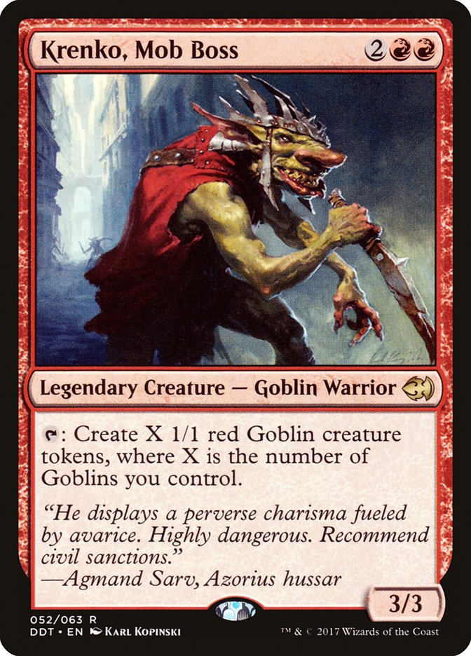 Krenko, Mob Boss [Duel Decks: Merfolk vs. Goblins] | Total Play