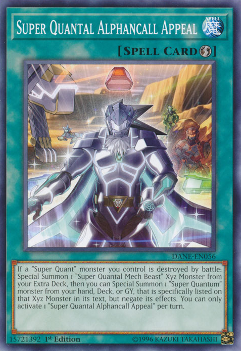 Super Quantal Alphancall Appeal [DANE-EN056] Common | Total Play