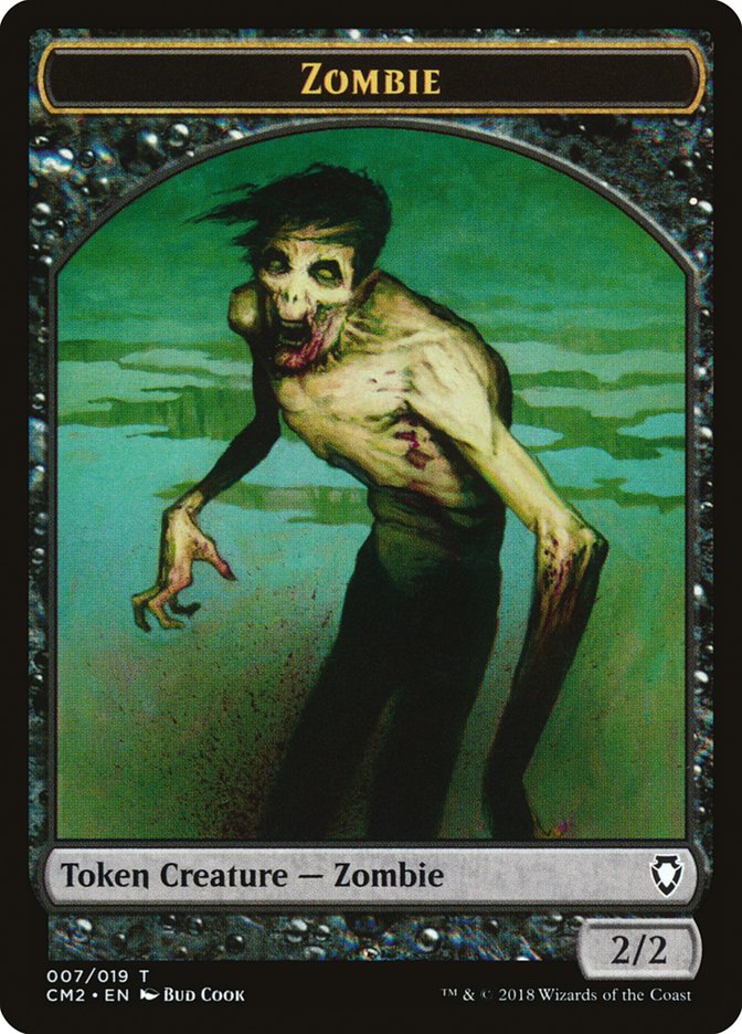 Zombie Token [Commander Anthology Volume II Tokens] | Total Play