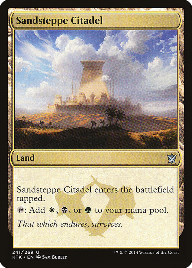 Sandsteppe Citadel [Khans of Tarkir] | Total Play