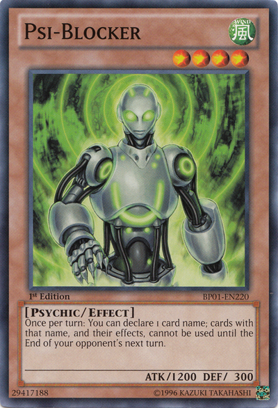 Psi-Blocker [BP01-EN220] Common | Total Play