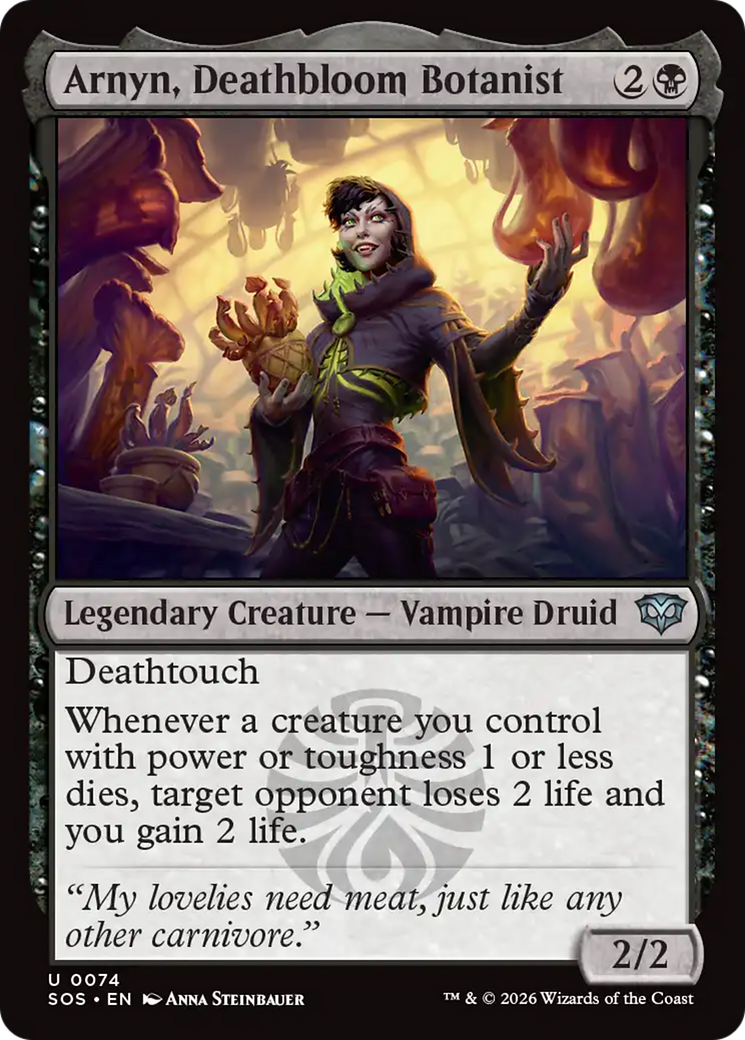 Arnyn, Deathbloom Botanist [Secrets of Strixhaven] | Total Play
