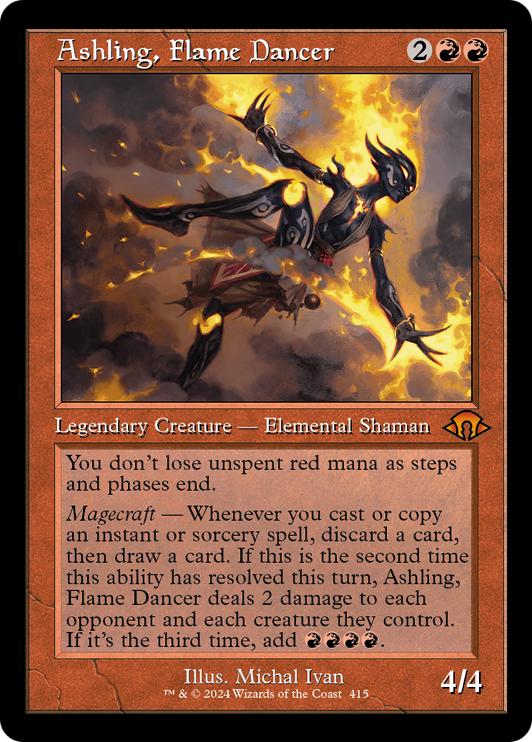 Ashling, Flame Dancer (Retro) [Modern Horizons 3] | Total Play