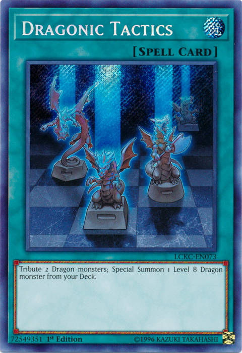Dragonic Tactics [LCKC-EN073] Secret Rare | Total Play