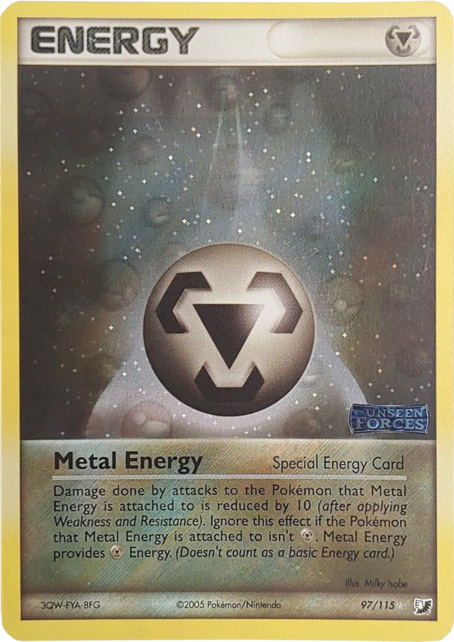 Metal Energy (97/115) (Stamped) [EX: Unseen Forces] | Total Play