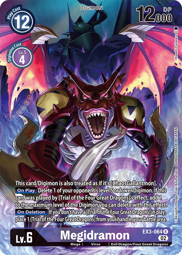 Megidramon [EX3-064] (Alternate Art) [Draconic Roar] | Total Play