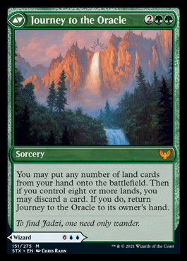 Jadzi, Oracle of Arcavios // Journey to the Oracle [Strixhaven: School of Mages] | Total Play