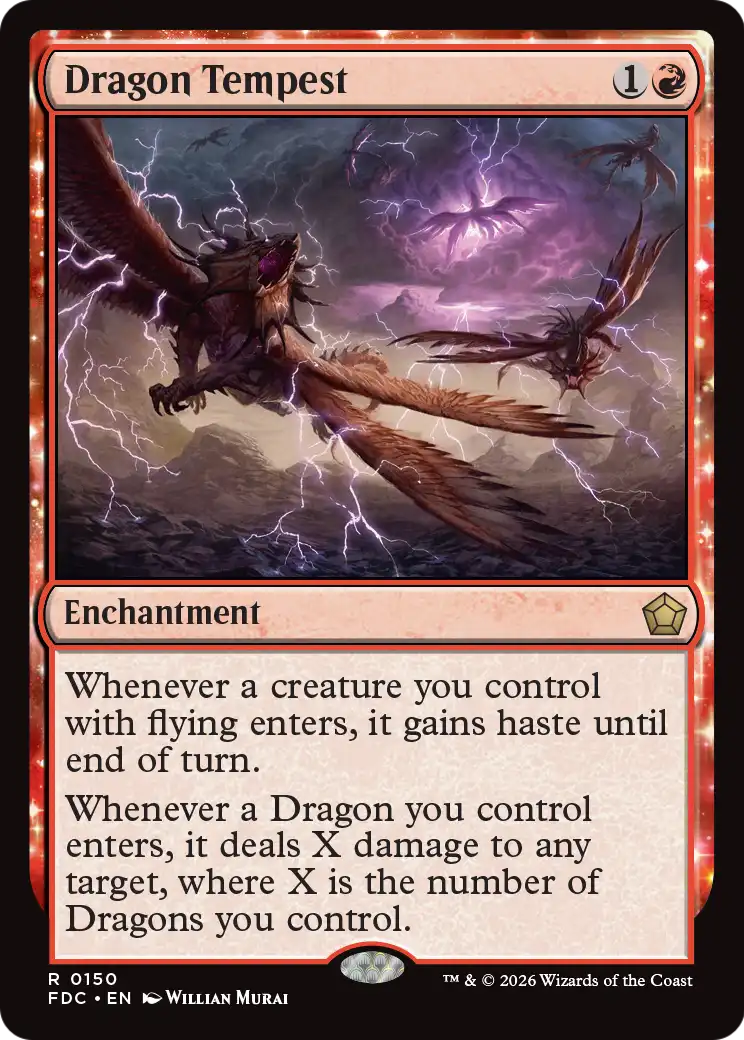 Dragon Tempest [Foundations Commander] | Total Play