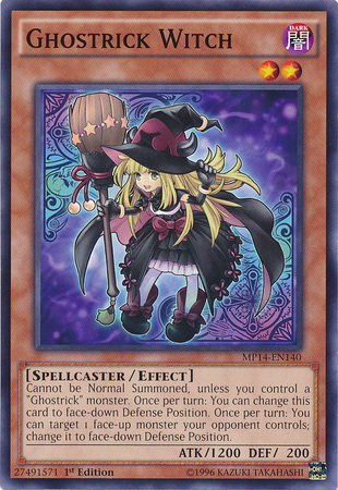 Ghostrick Witch [MP14-EN140] Common | Total Play