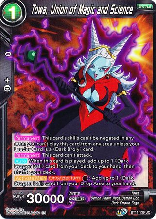 Towa, Union of Magic and Science (BT11-139) [Vermilion Bloodline] | Total Play