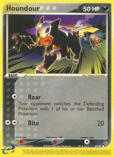 Houndour (59/97) [EX: Dragon] | Total Play