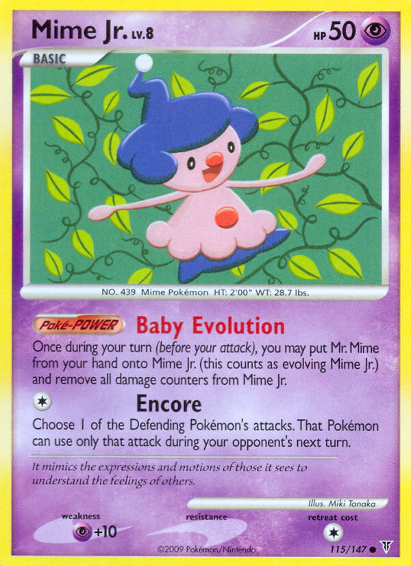 Mime Jr. (115/147) [Platinum: Supreme Victors] | Total Play