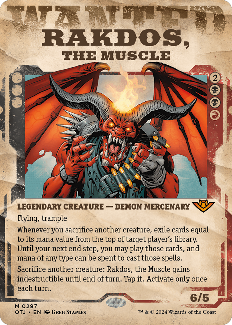 Rakdos, the Muscle (Showcase) [Outlaws of Thunder Junction] | Total Play