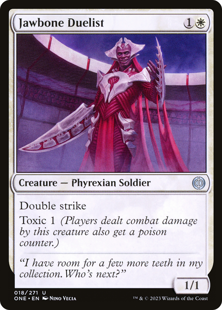 Jawbone Duelist [Phyrexia: All Will Be One] | Total Play
