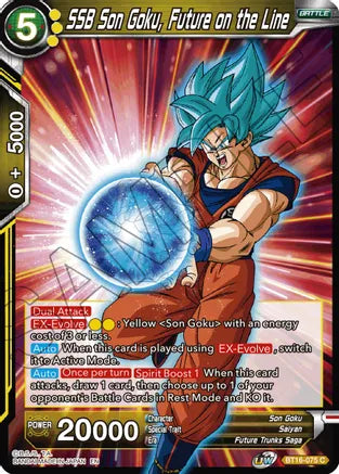 SSB Son Goku, Future on the Line (BT16-075) [Realm of the Gods] | Total Play