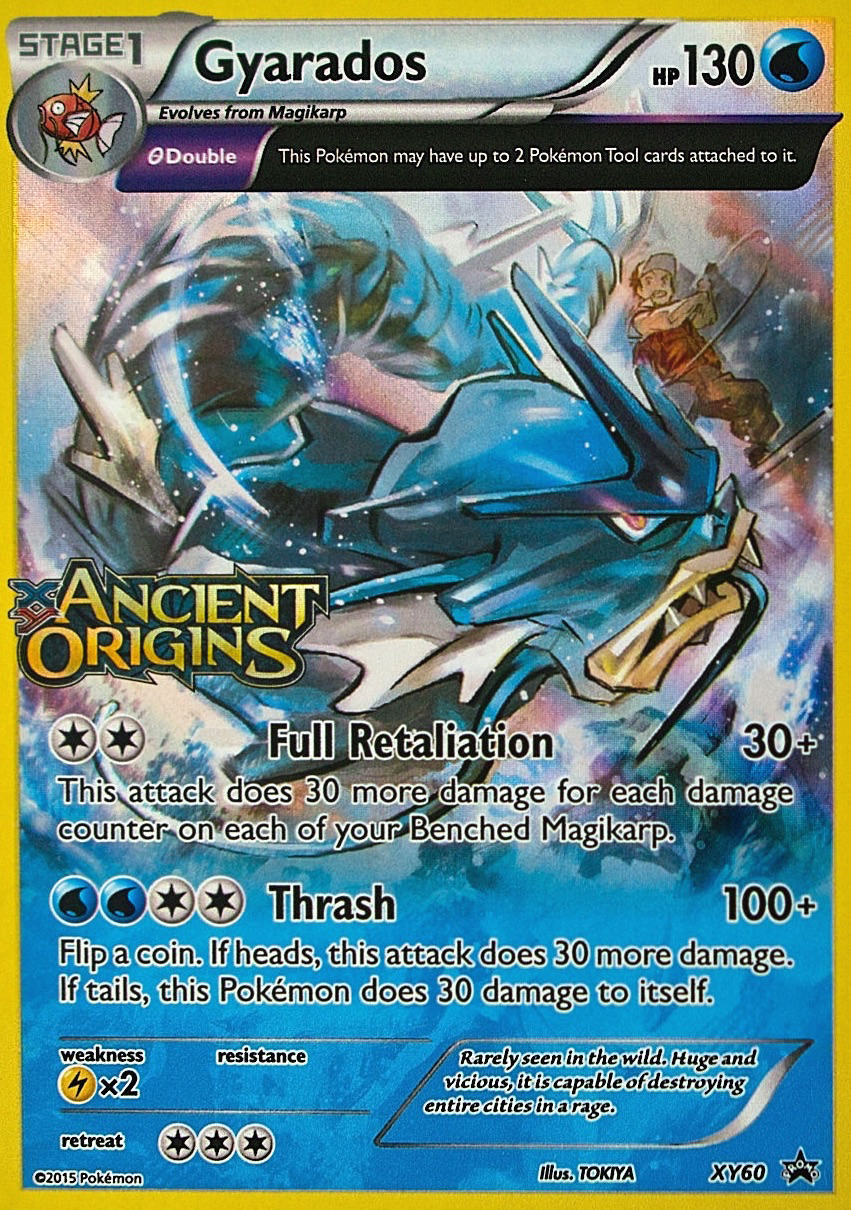 Gyarados (XY60) (Prerelease Promo) [XY: Black Star Promos] | Total Play