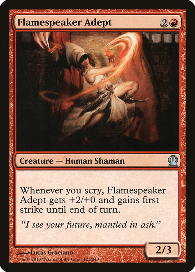 Flamespeaker Adept [Theros] | Total Play