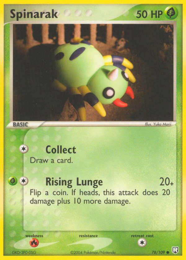Spinarak (78/109) [EX: Team Rocket Returns] | Total Play