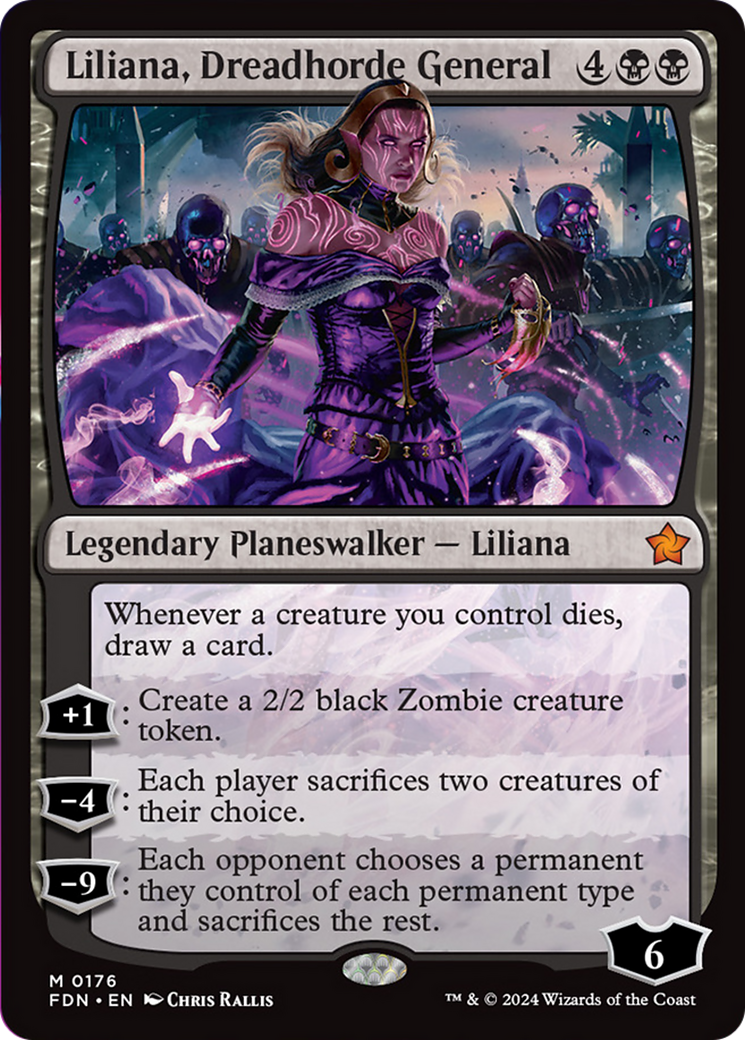 Liliana, Dreadhorde General [Foundations] | Total Play