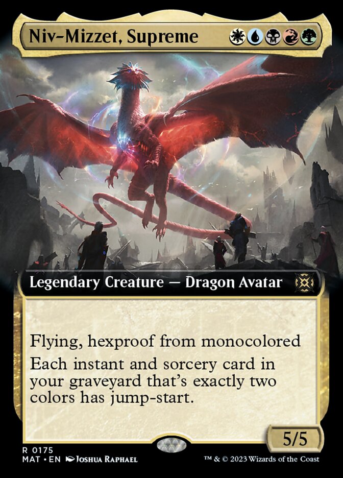 Niv-Mizzet, Supreme (Extended Art) [March of the Machine: The Aftermath] | Total Play