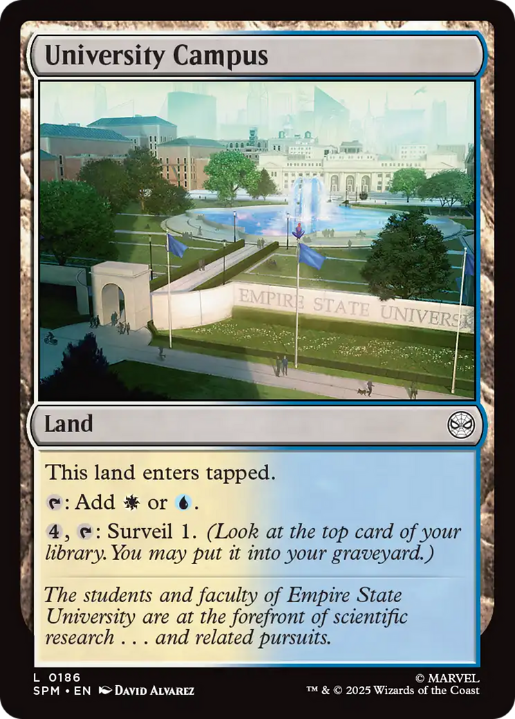 University Campus [Marvel's Spider-Man] | Total Play