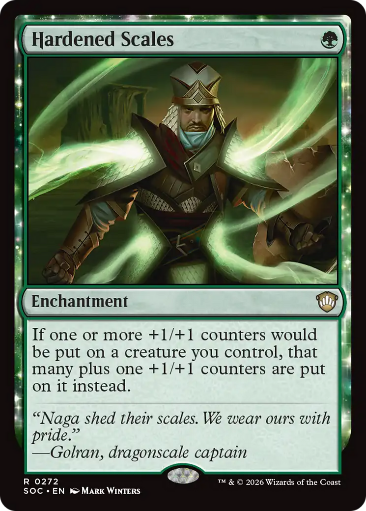 Hardened Scales [Secrets of Strixhaven Commander] | Total Play