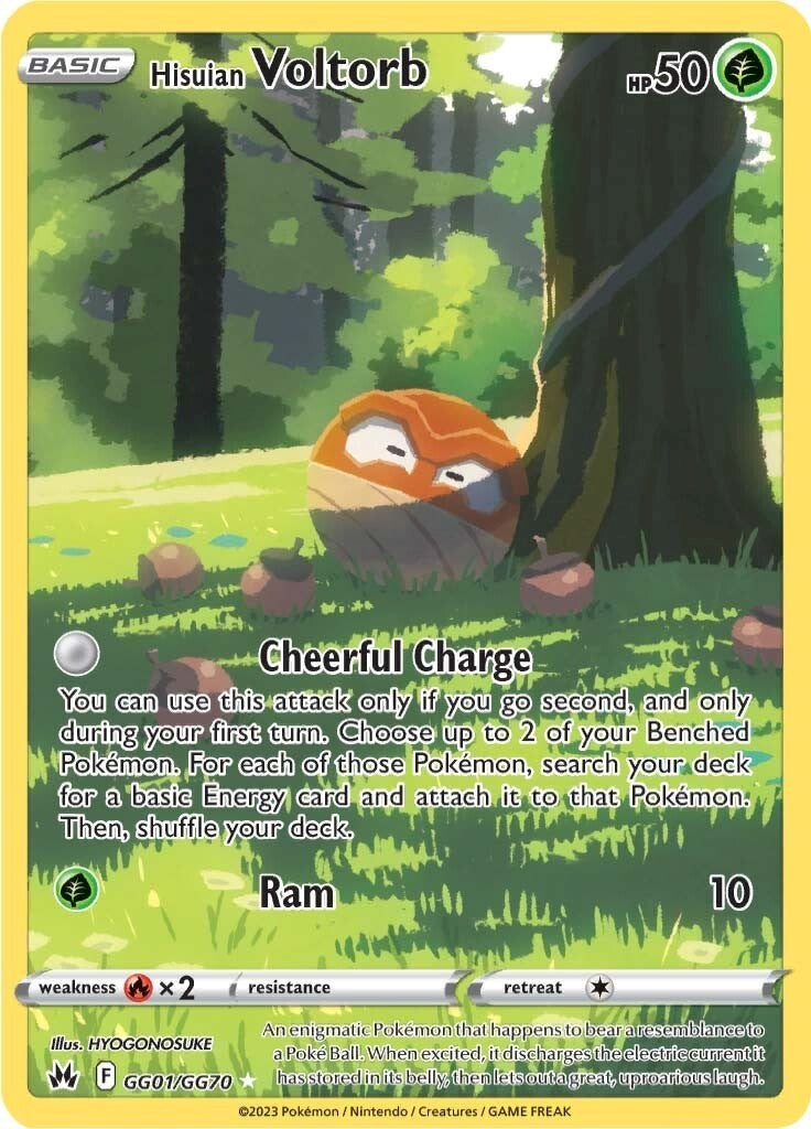 Hisuian Voltorb (GG01/GG70) [Sword & Shield: Crown Zenith] | Total Play