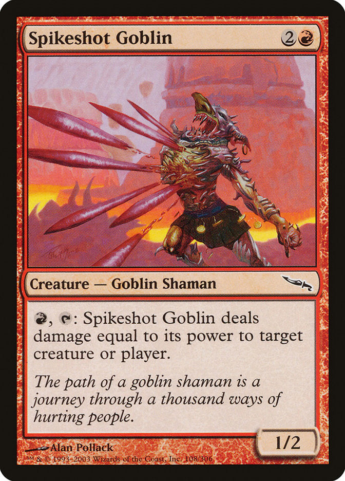 Spikeshot Goblin [Mirrodin] | Total Play