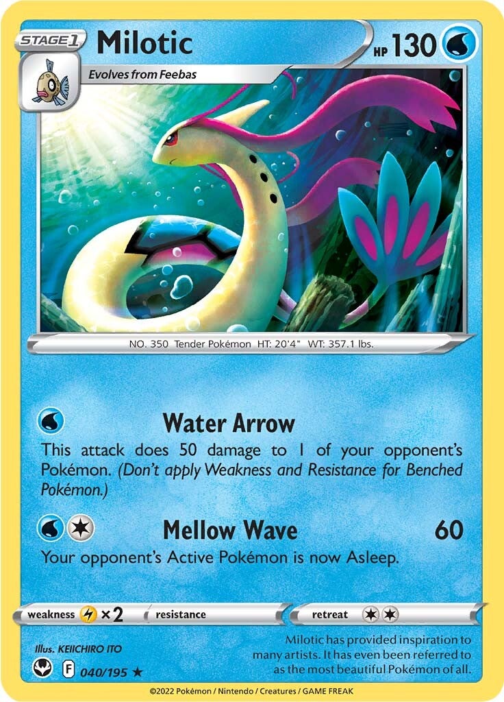 Milotic (040/195) [Sword & Shield: Silver Tempest] | Total Play