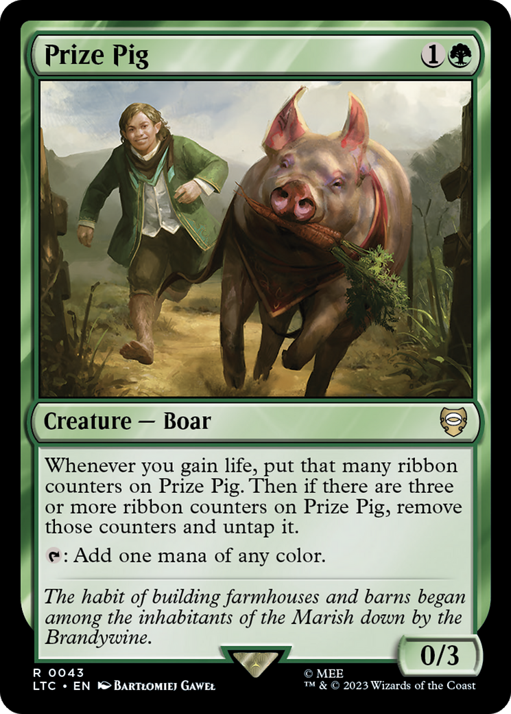 Prize Pig [The Lord of the Rings: Tales of Middle-Earth Commander] | Total Play