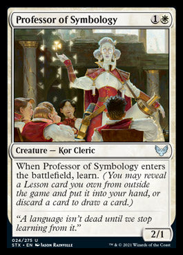 Professor of Symbology [Strixhaven: School of Mages] | Total Play