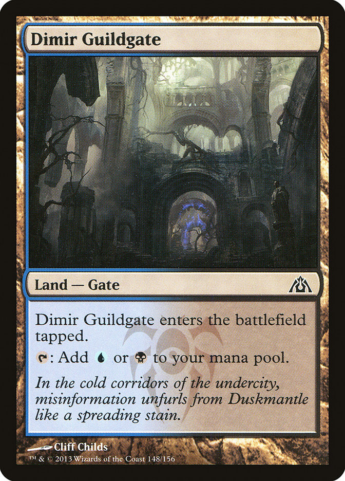 Dimir Guildgate [Dragon's Maze] | Total Play