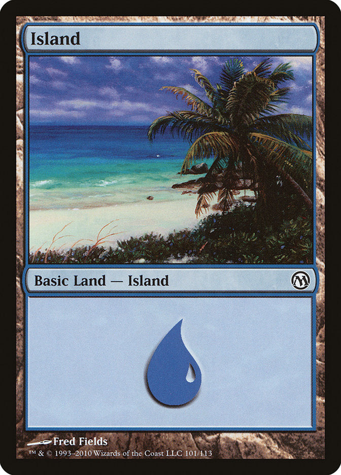Island (101) [Duels of the Planeswalkers] | Total Play