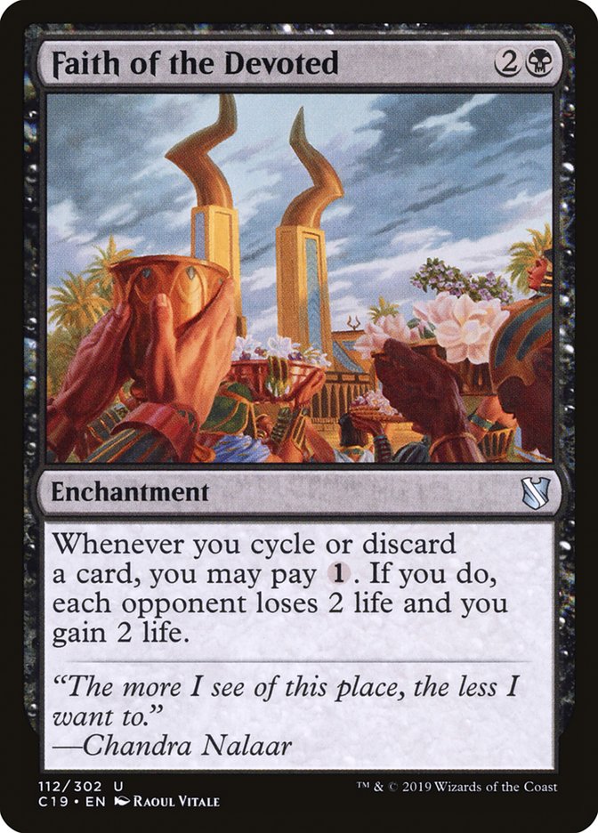 Faith of the Devoted [Commander 2019] | Total Play