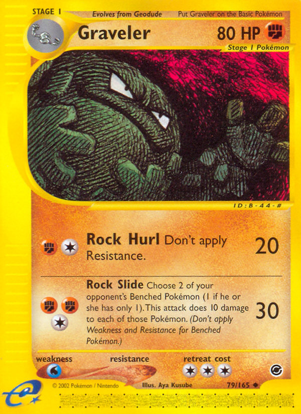 Graveler (79/165) [Expedition: Base Set] | Total Play