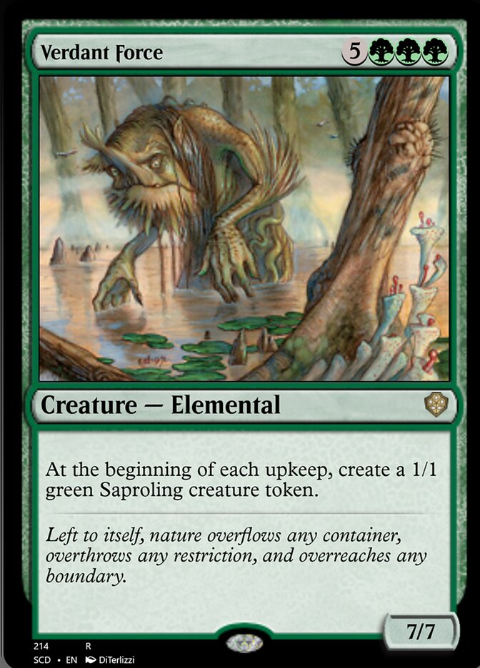Verdant Force [Starter Commander Decks] | Total Play
