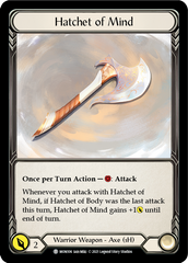 Spectral Shield //Hatchet of Mind [MON104 // MON106] (Monarch)  1st Edition Normal | Total Play