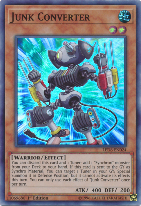 Junk Converter [LED6-EN024] Super Rare | Total Play