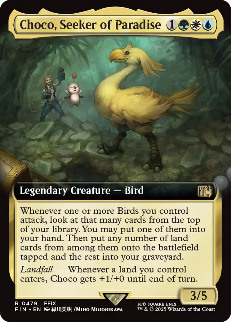 Choco, Seeker of Paradise (Extended Art) [FINAL FANTASY] | Total Play