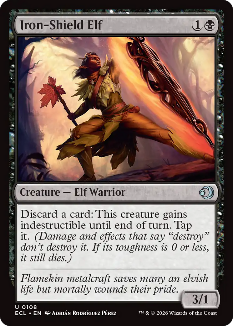 Iron-Shield Elf [Lorwyn Eclipsed] | Total Play