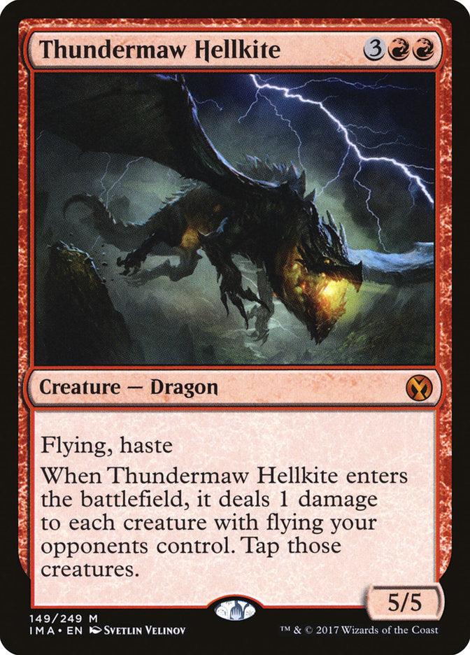 Thundermaw Hellkite [Iconic Masters] | Total Play