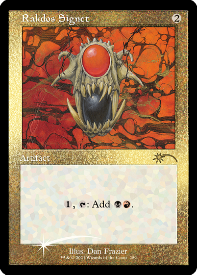 Rakdos Signet (Retro) (Foil Etched) [Secret Lair Drop Series] | Total Play