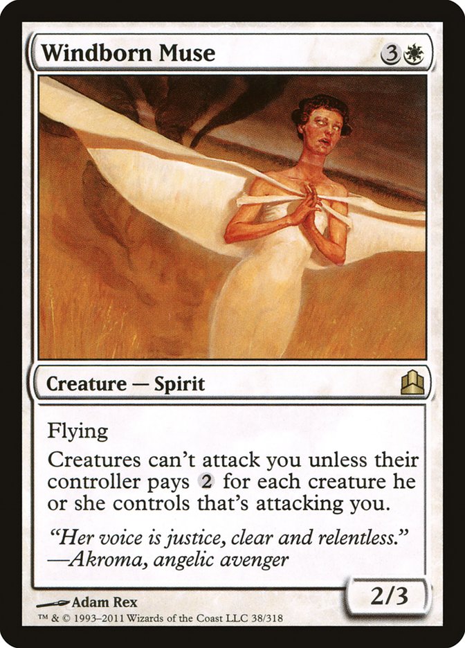 Windborn Muse [Commander 2011] | Total Play