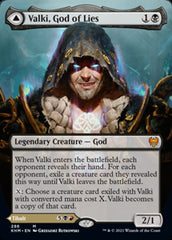 Valki, God of Lies // Tibalt, Cosmic Impostor (Borderless) [Kaldheim] | Total Play
