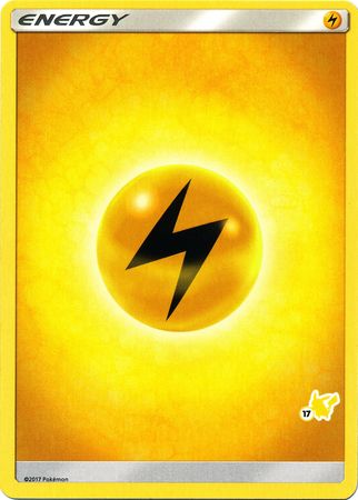Lightning Energy (Pikachu Stamp #17) [Battle Academy 2020] | Total Play