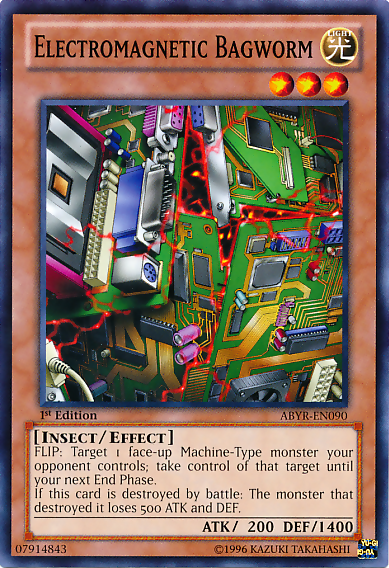 Electromagnetic Bagworm [ABYR-EN090] Common | Total Play